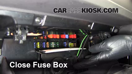 Interior Fuse Box Location: 2002-2008 BMW 745i - 2004 BMW 745i 4.4L V8